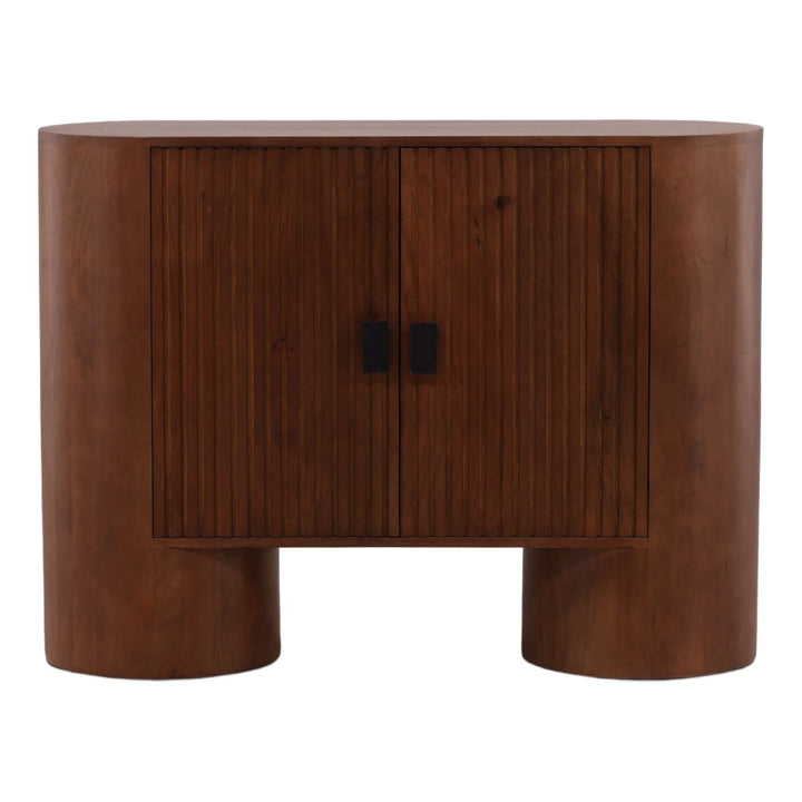 Sterling Mango Wood Sideboard, Two Door, front view