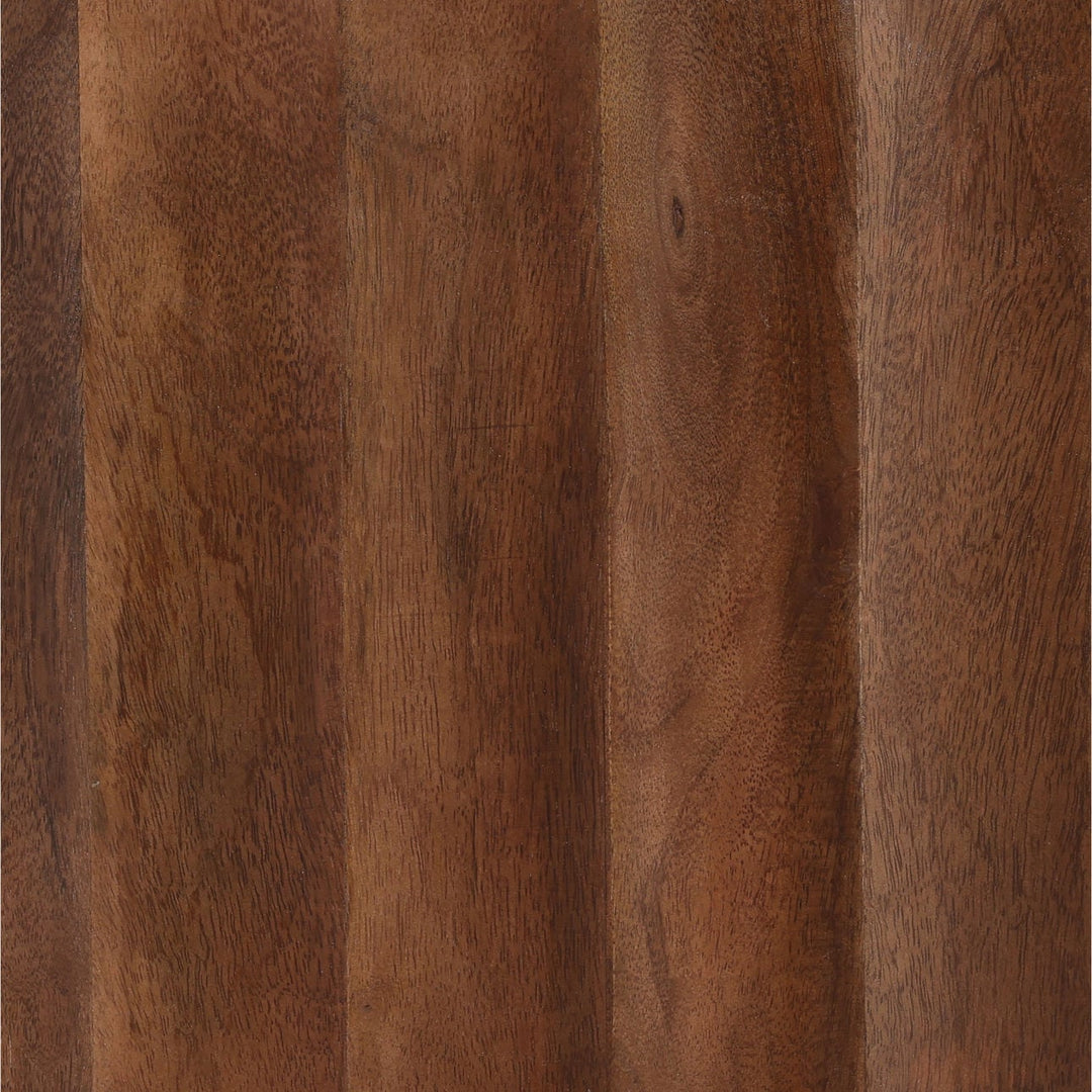 Miren Travertine and Wood Coffee Table, detail 2 view