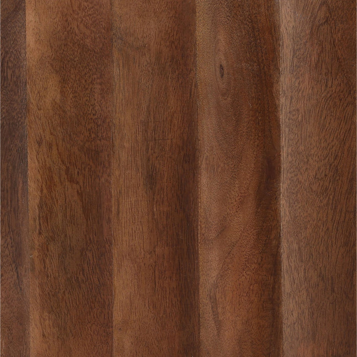 Miren Travertine and Wood Coffee Table, detail 2 view