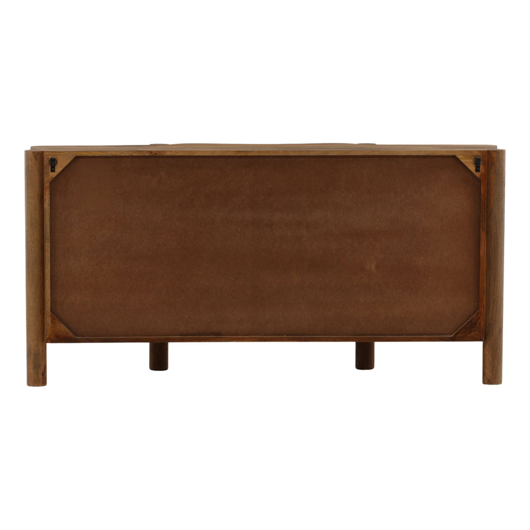 Soren Mango Wood Sideboard, back view