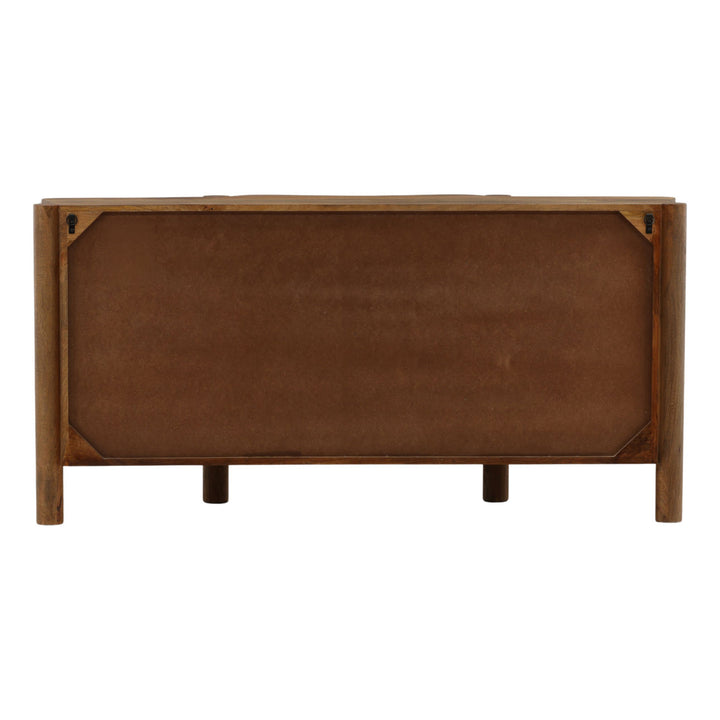 Soren Mango Wood Sideboard, back view