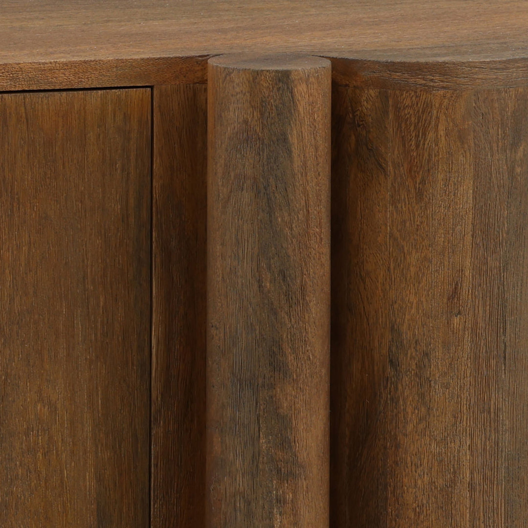 Soren Mango Wood Sideboard, detail 3 view