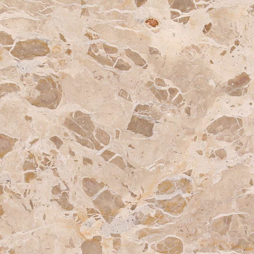 Marbelle Beige Marble Bistro Table, detail 1 view