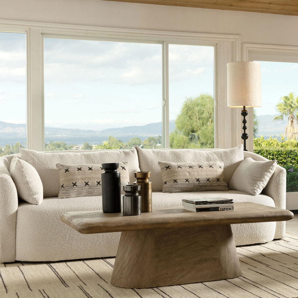Maris Acacia Coffee Table, lifestyle view
