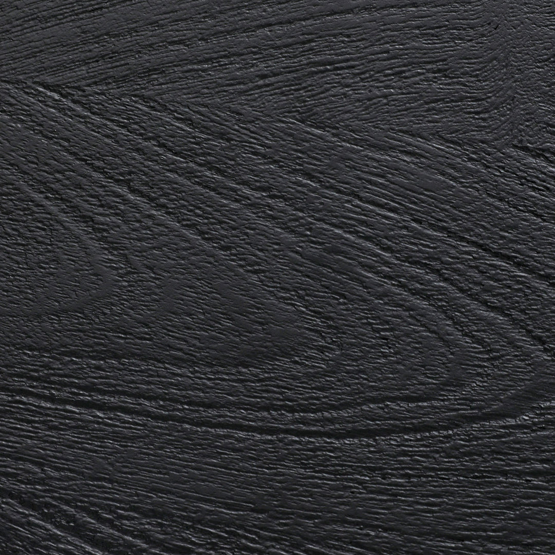 Daro Acacia Side Table, Black, detail 1 view