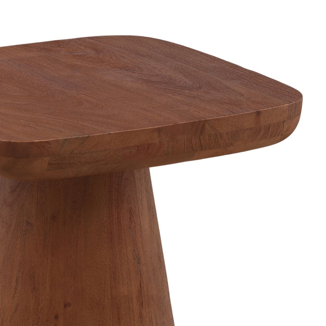 Daro Acacia Side Table, Brown, detail 1 view