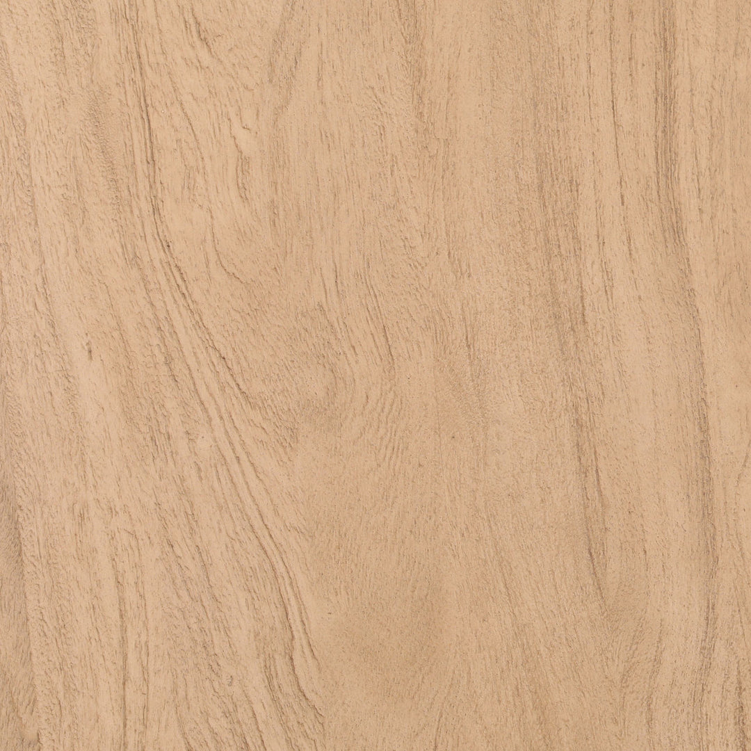 Maren Solid Acacia Round Dining Table, 72-inch, detail 1 view