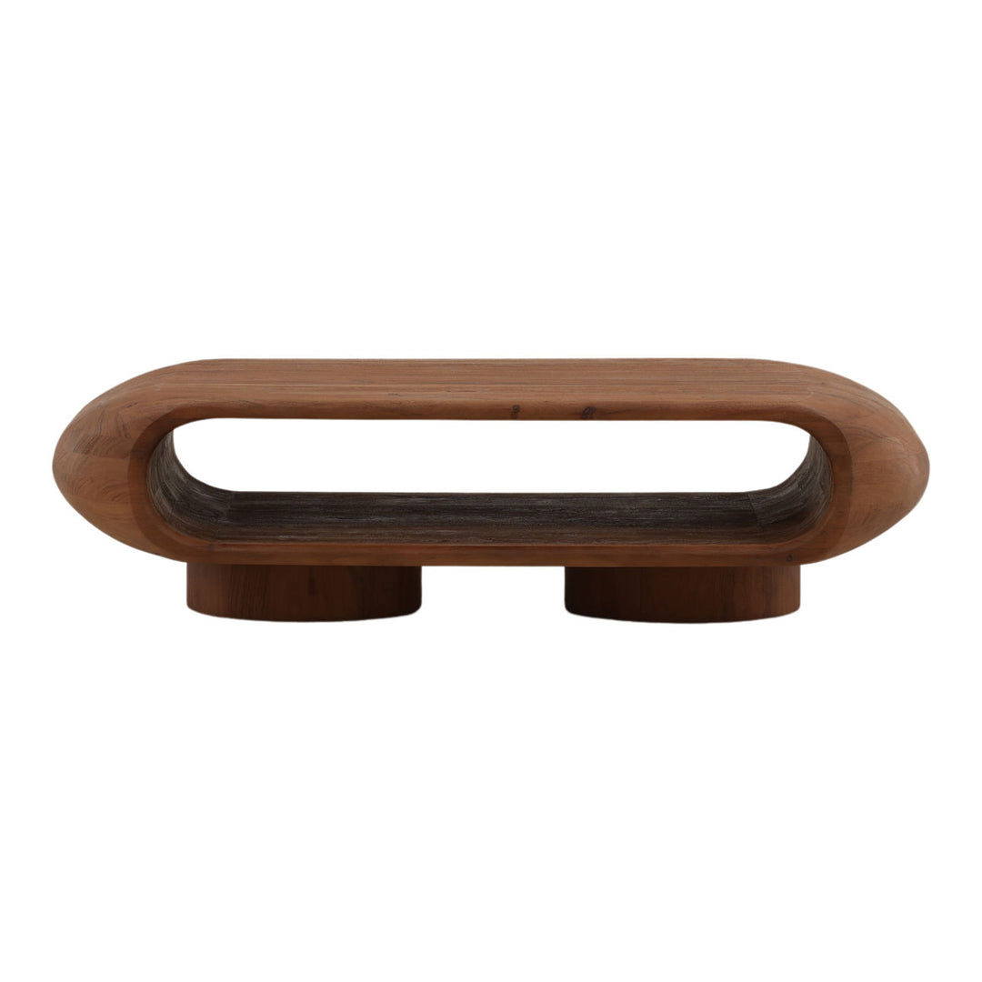 Roan Acacia Coffee Table, front view