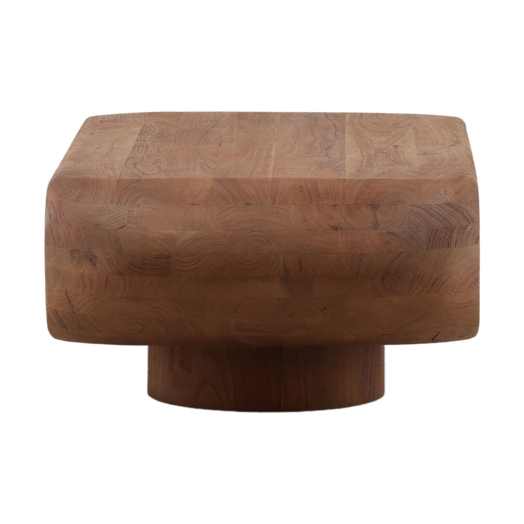 Roan Acacia Coffee Table, profile view