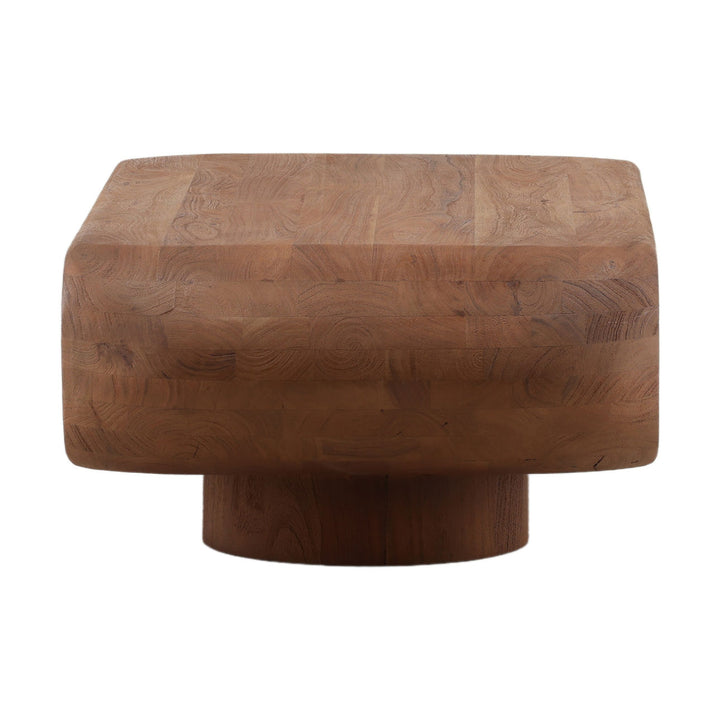 Roan Acacia Coffee Table, profile view