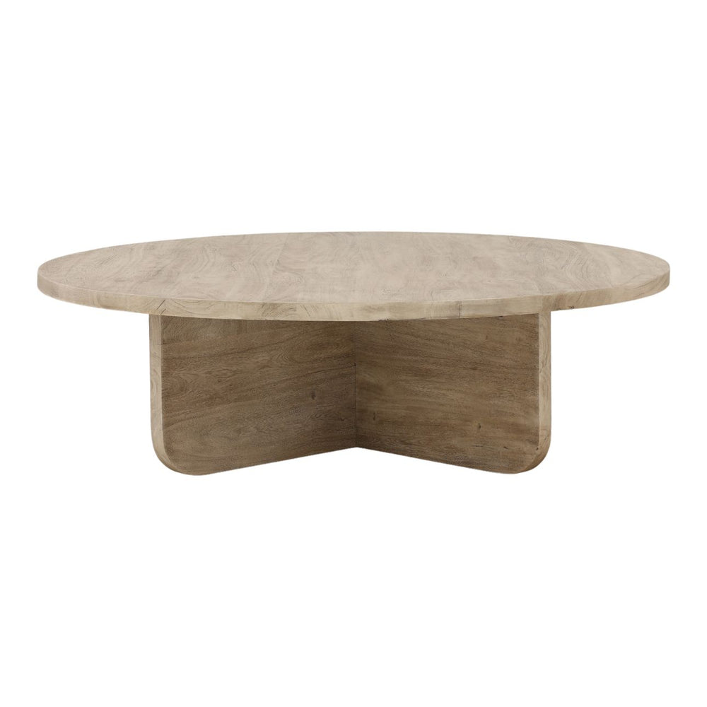 Colton Acacia Coffee Table, front view