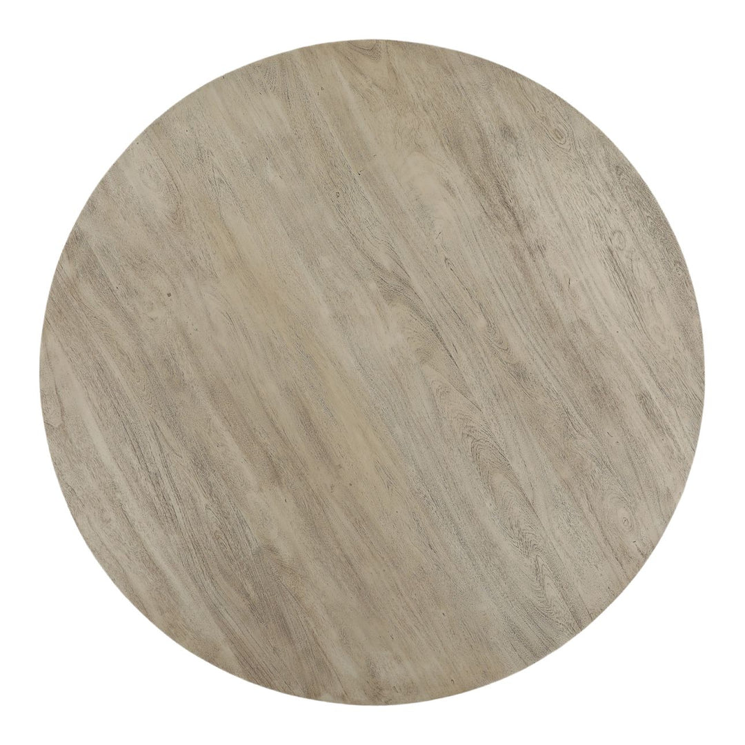 Colton Acacia Coffee Table, overhead view