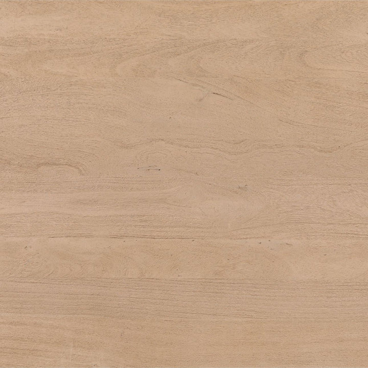 Callan Solid Acacia Dining Table, detail 1 view