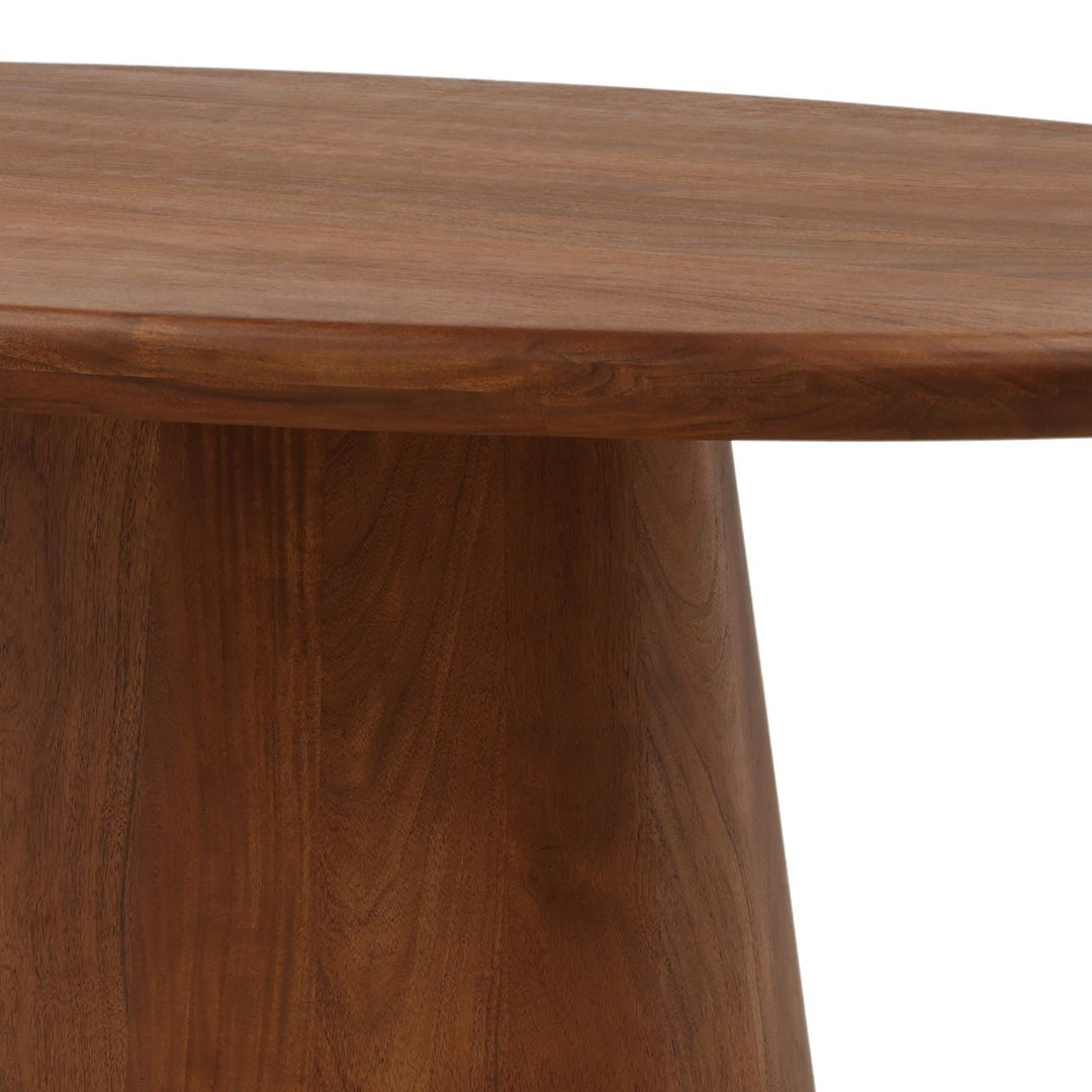 Fenwick Solid Acacia Dining Table, detail 1 view
