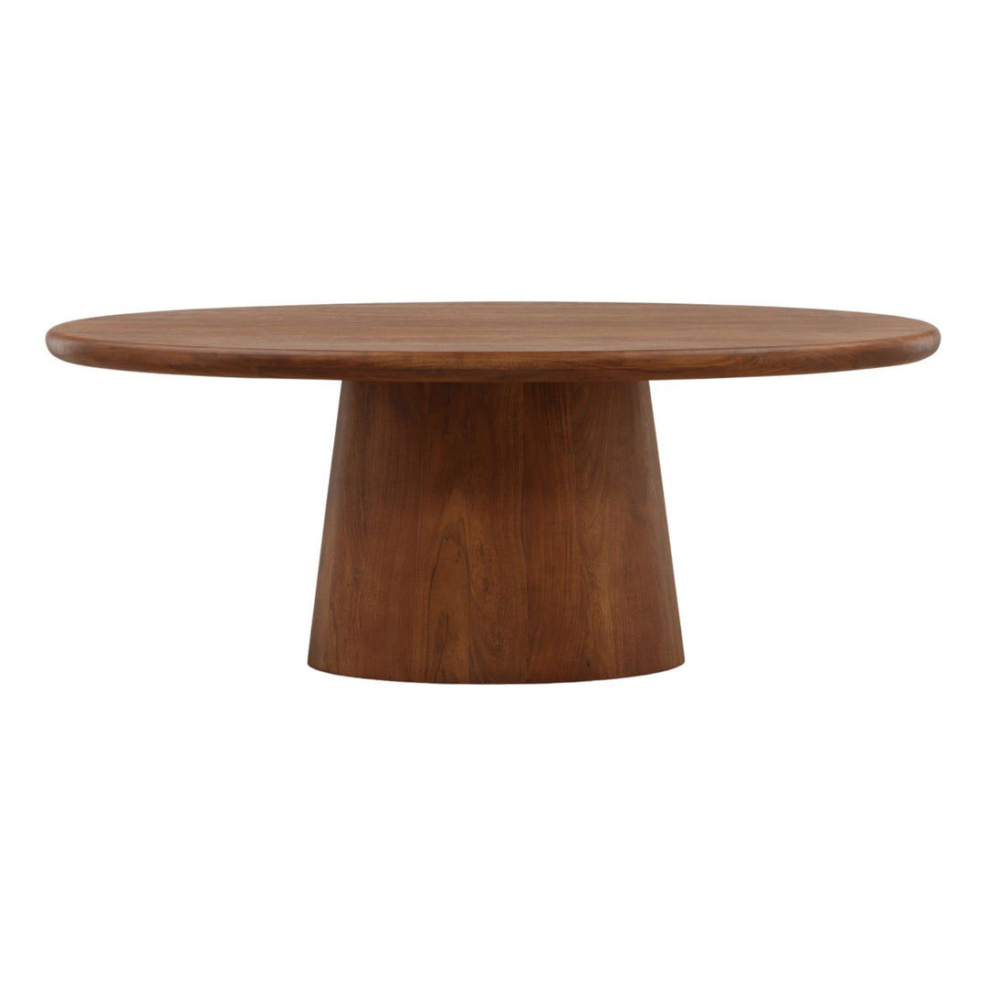 Fenwick Solid Acacia Dining Table, front view