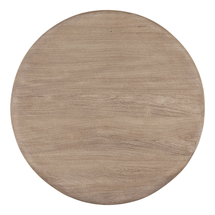 Marcen Acacia Bistro Table, overhead view
