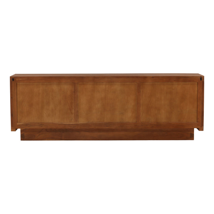 Vernon Acacia and Aluminum Sideboard, back view