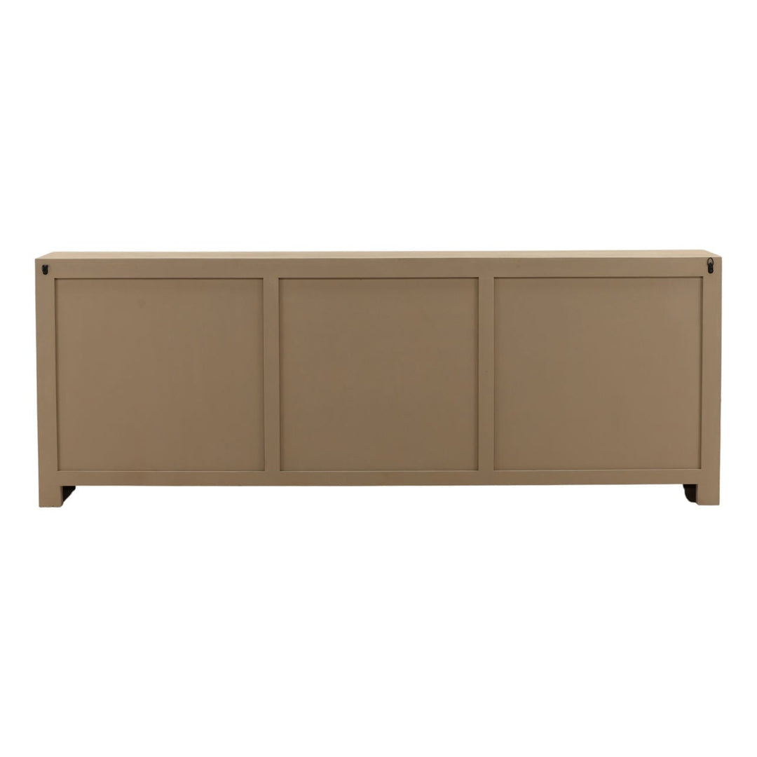 Gerrard Solid Acacia Sideboard, back view