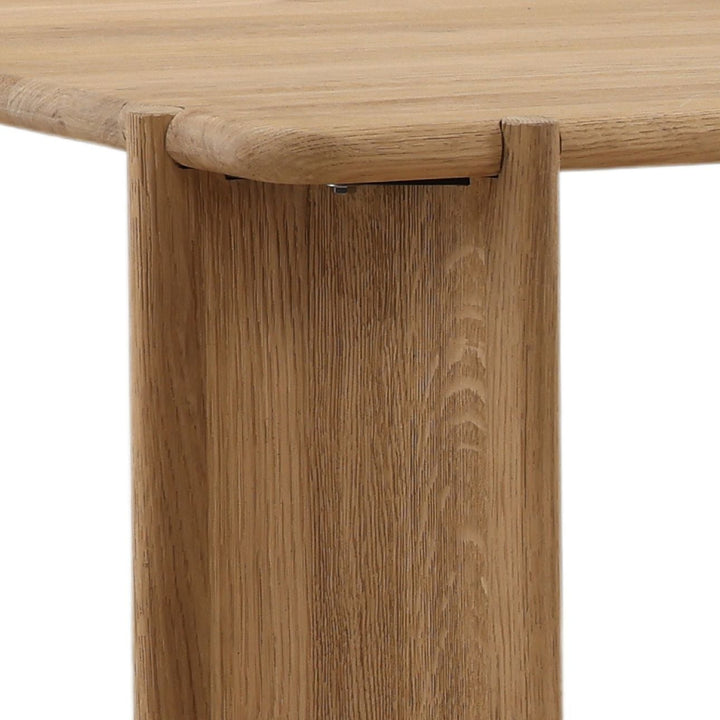 Whitney Natural Oak Dining Table, detail 2 view