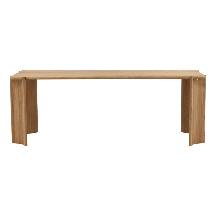 Whitney Natural Oak Dining Table, front view