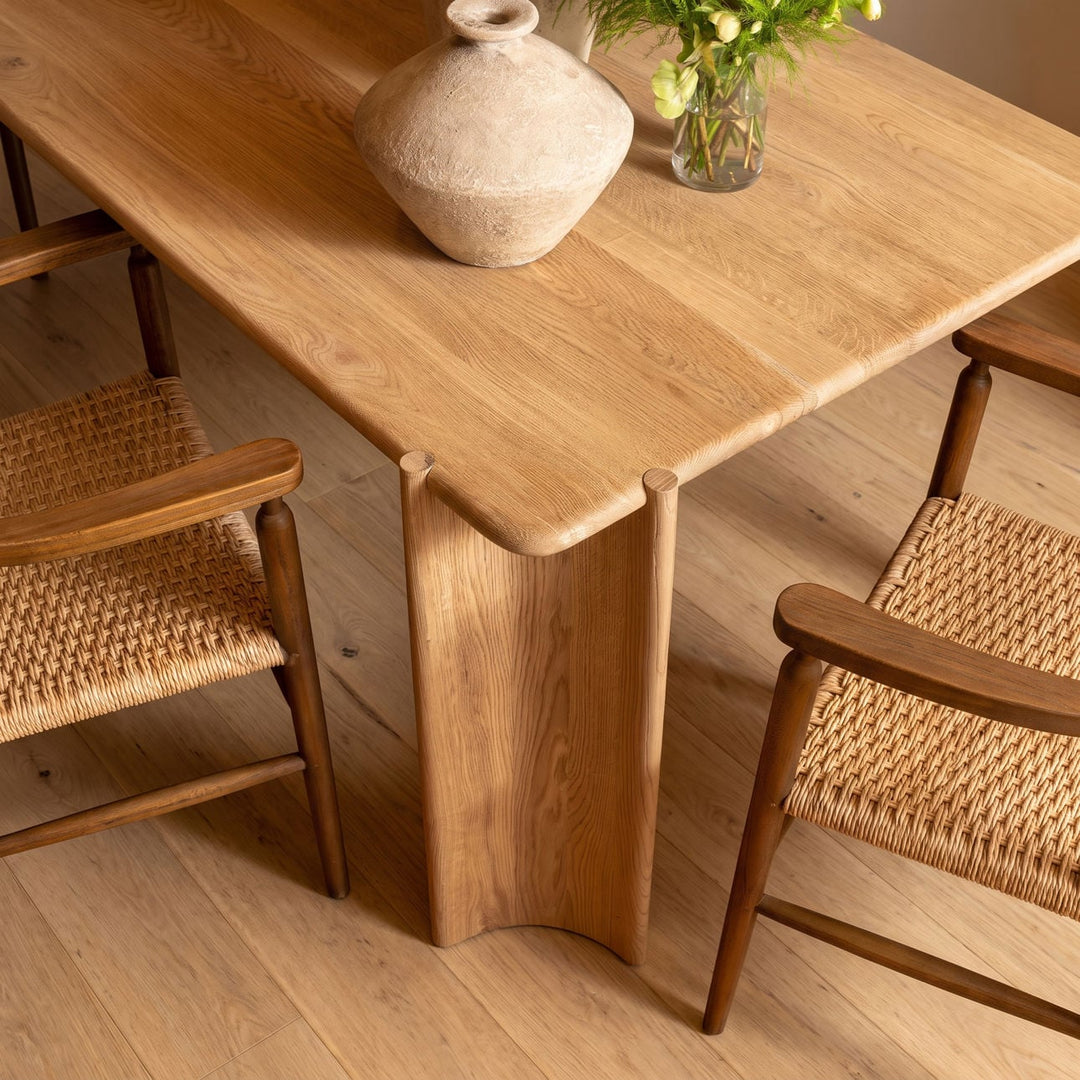Whitney Natural Oak Dining Table, alternate lifestyle view 2