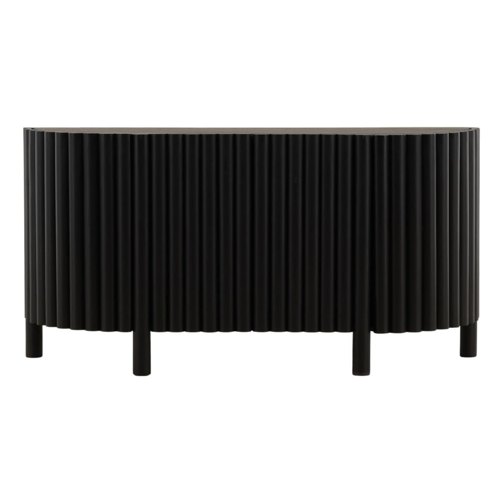 Zarek Solid Acacia Sideboard, front view