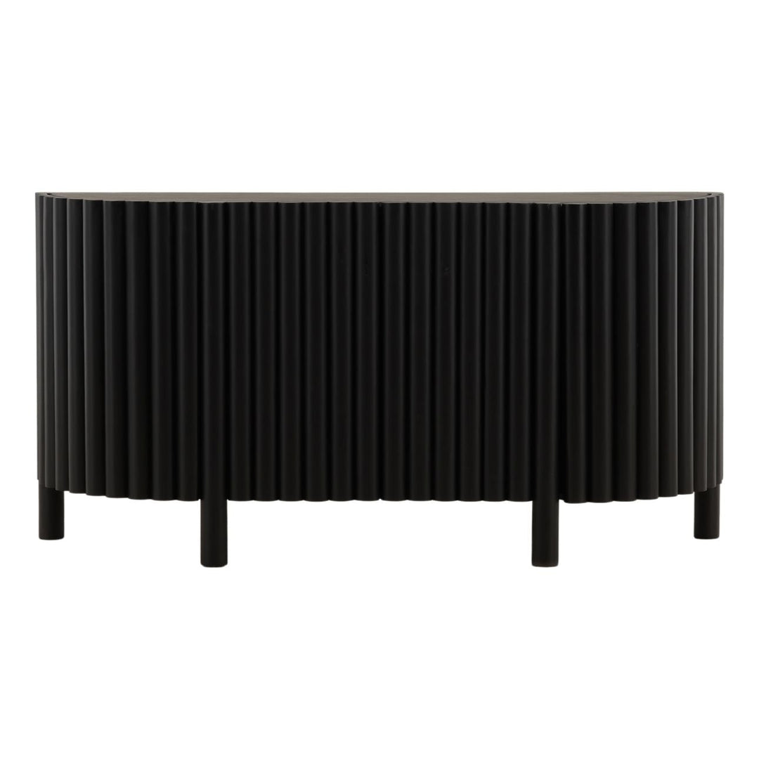 Zarek Solid Acacia Sideboard, front view