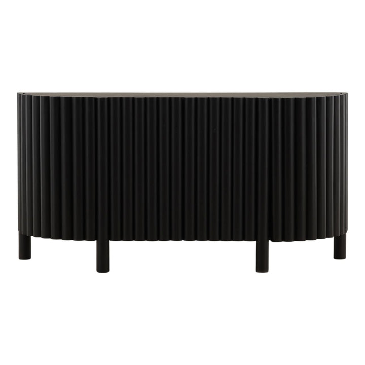 Zarek Solid Acacia Sideboard, front view