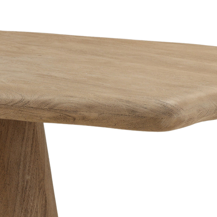 Marcen Acacia Counter Table, detail 2 view