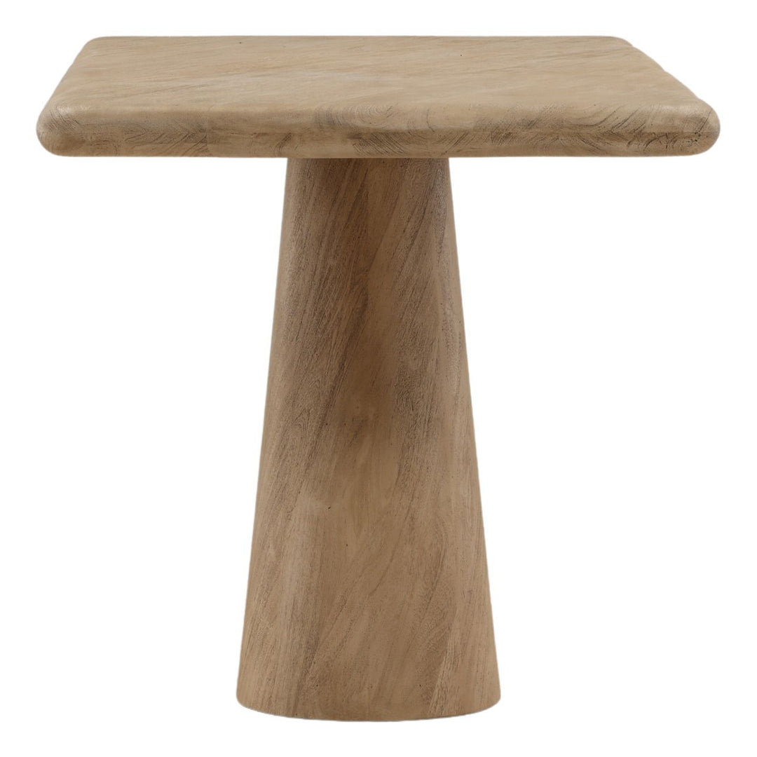 Marcen Acacia Counter Table, profile view