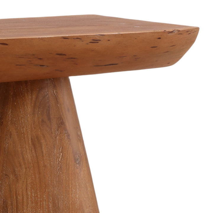 Hartley Acacia Bench, detail 2 view