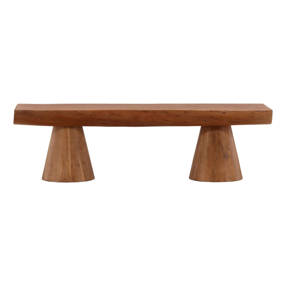 Hartley Acacia Bench, front view