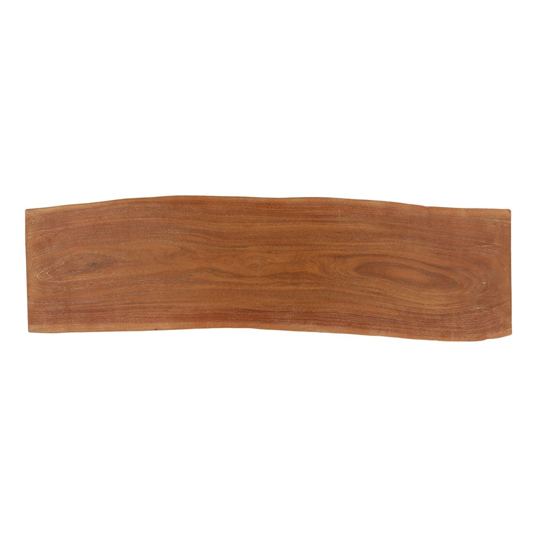 Hartley Acacia Bench, overhead view