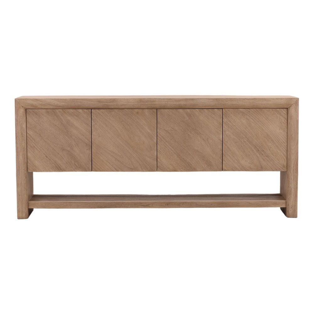 Bergen Acacia Veneer Sideboard, front view