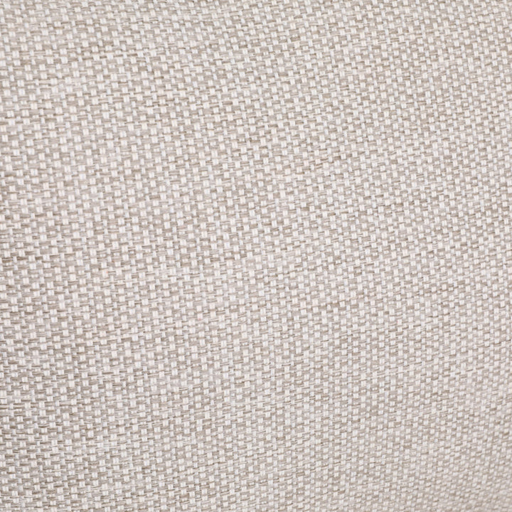 Lexren Taupe Teak Outdoor Lounge Chair, detail 3 view