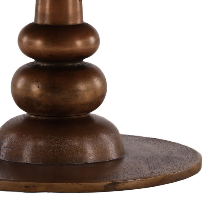 Ansel Brass-Finish Coffee Table, detail 2 view