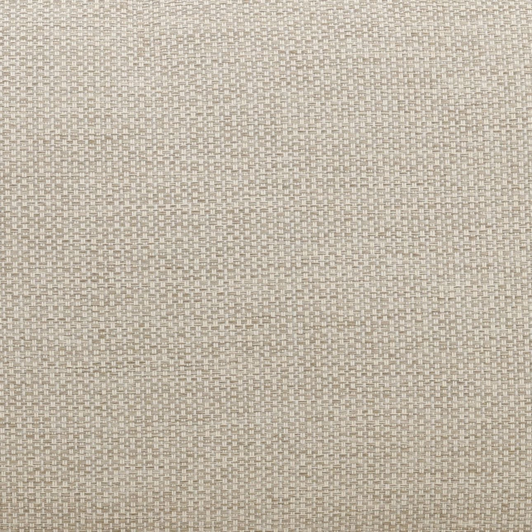 Julren Taupe Teak Outdoor Sofa, detail 2 view