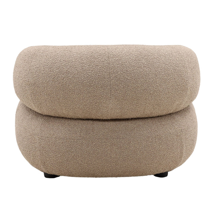 Montelle Camel Lounge Chair, back view