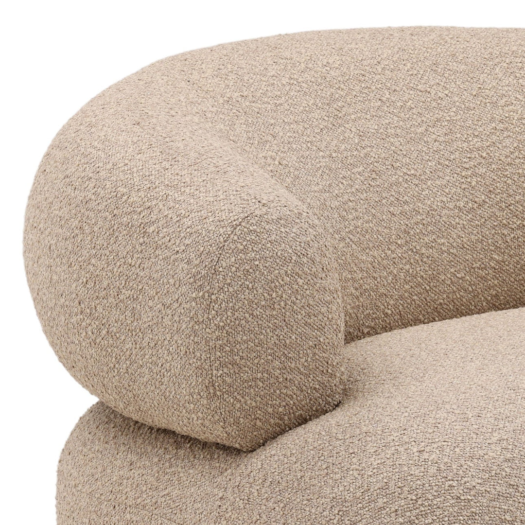 Montelle Camel Lounge Chair, detail 2 view
