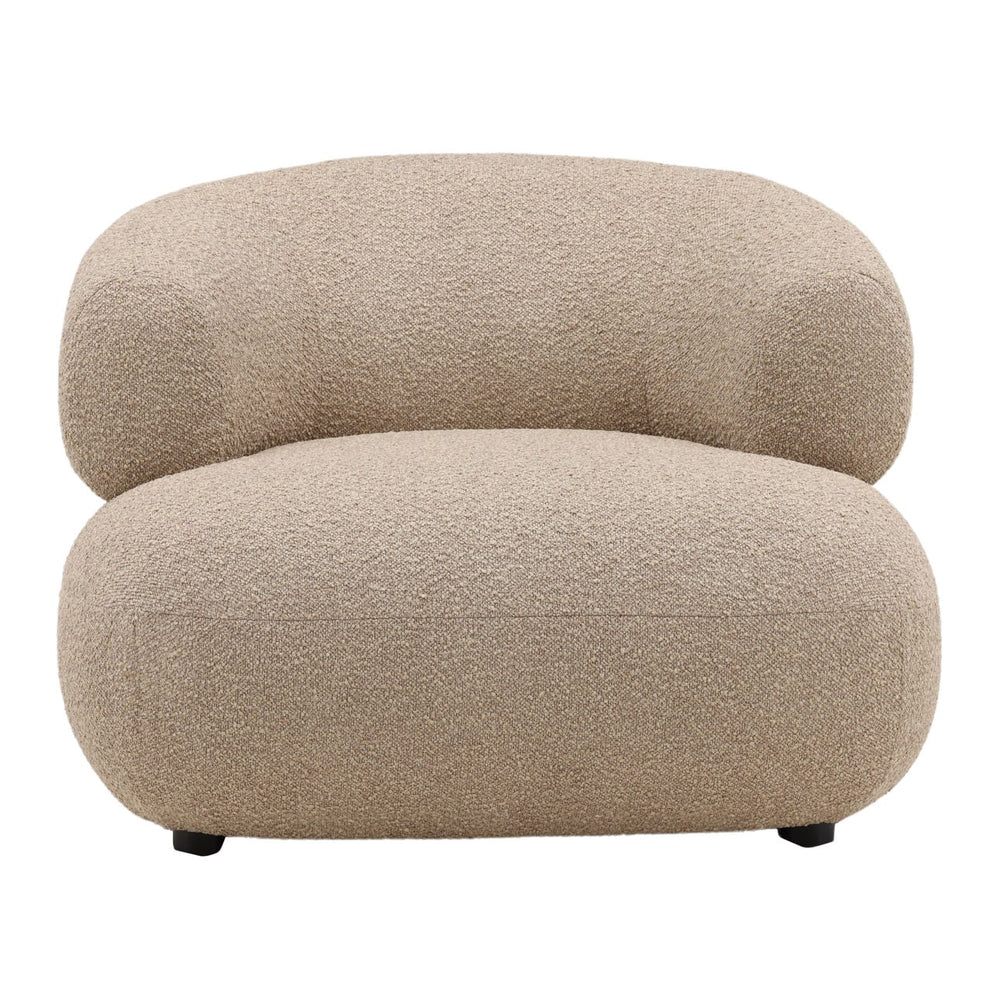 Montelle Camel Lounge Chair, front view