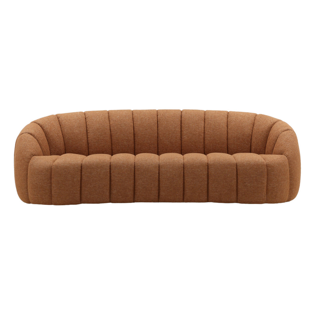 Cocren Ginger Basketweave Sofa, front view