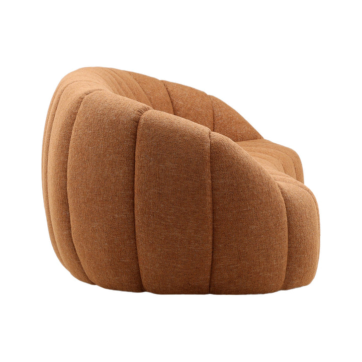 Cocren Ginger Basketweave Sofa, profile view