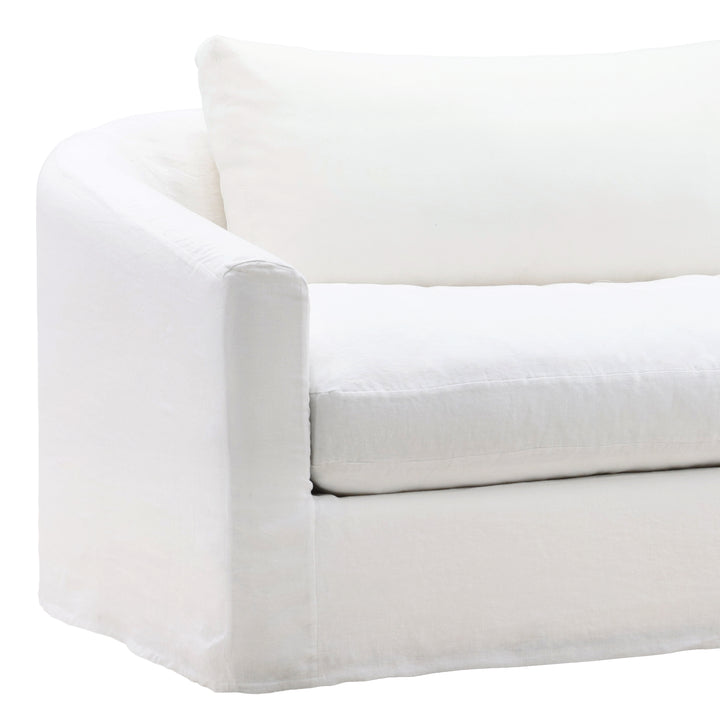 Florren Slipcovered Sofa, reference configuration detail 1 view