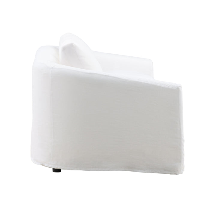 Florren Slipcovered Sofa, reference configuration profile view