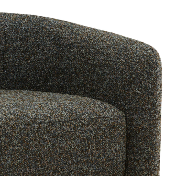 Rusren Cerulean Boucle Sofa, detail 2 view