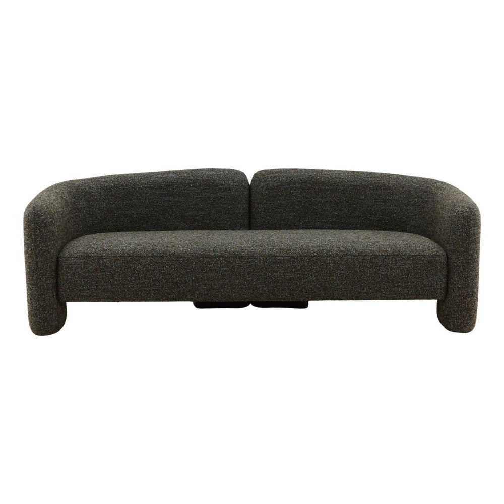 Rusren Cerulean Boucle Sofa, front view