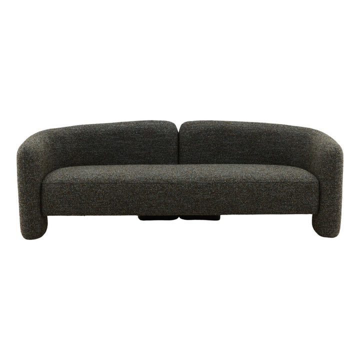 Rusren Cerulean Boucle Sofa, front view