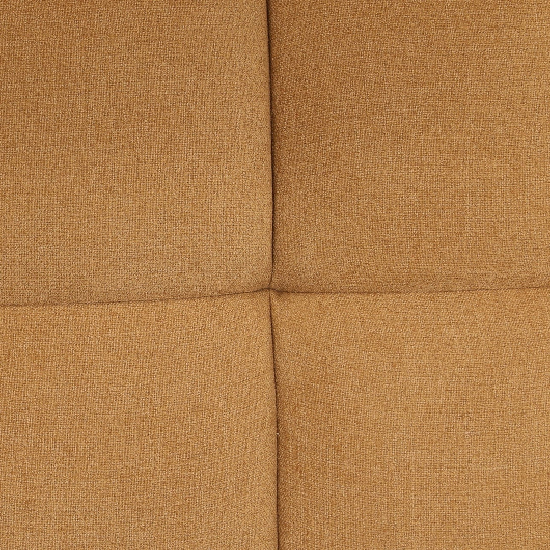 Tiellen Brown Woven Sofa, detail 1 view
