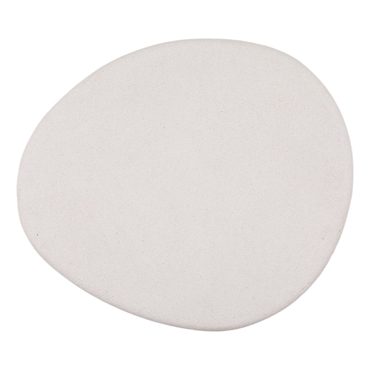 Rafe White Outdoor Coffee Table, detail 2 view