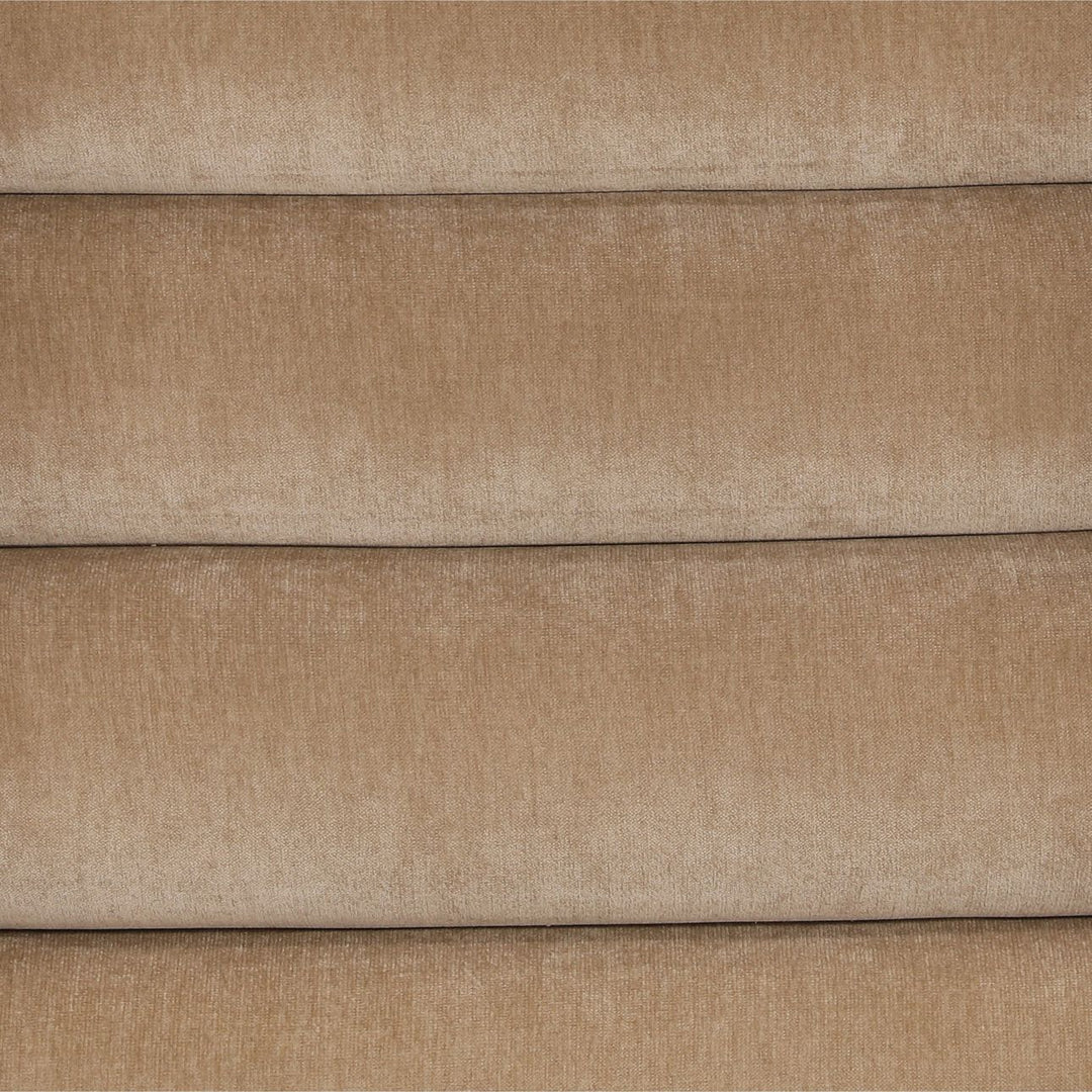 Adelan Velvet and Elm Lounge Chair, Sand, detail 2 view